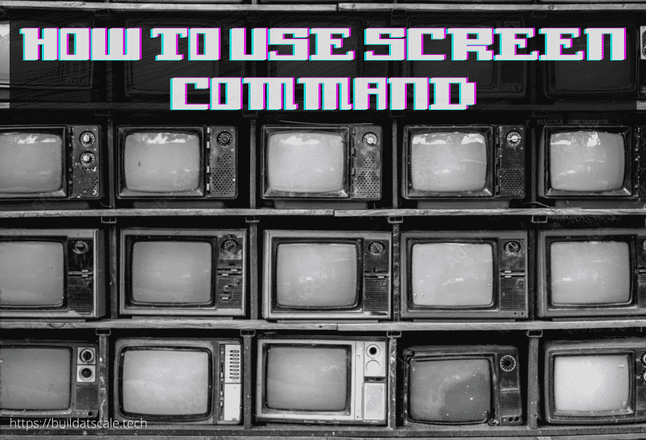 How to use Screen Command